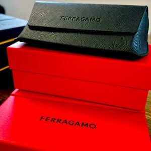 Ferragamo Eyeglass/Sunglass Case 
NWT -    Product in original box -  MBECstore